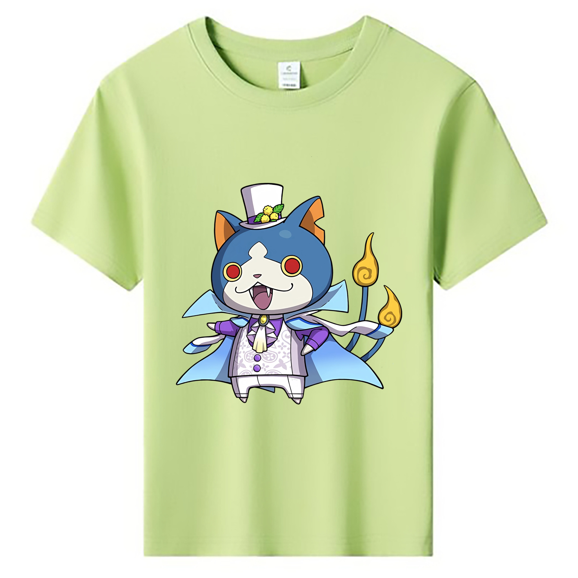 （画像用） 妖怪ウォッチ Yo-kai Watch 綿100％キッズTシャツ（フロントプリント）